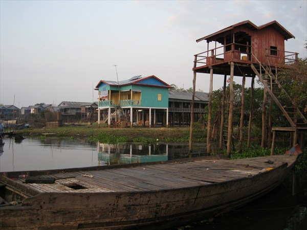 Бан Преа - деревня на воде